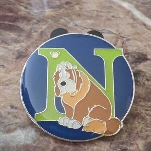 Disney Pin – Alphabet Pin "N" Hidden Mickey (14 of 26) Collector Trading Pin